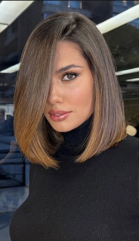 Sleek and Straight with a Bold Edge