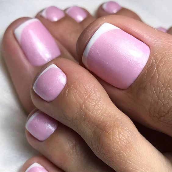 Soft French with a Shimmer