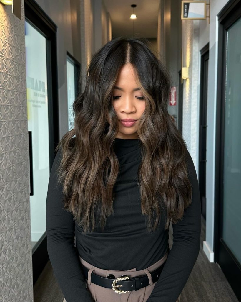 Sultry Chocolate Waves