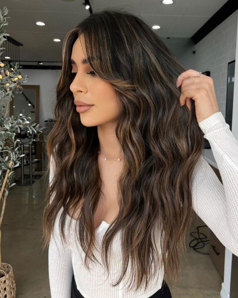 Sun-Kissed Brunette Waves