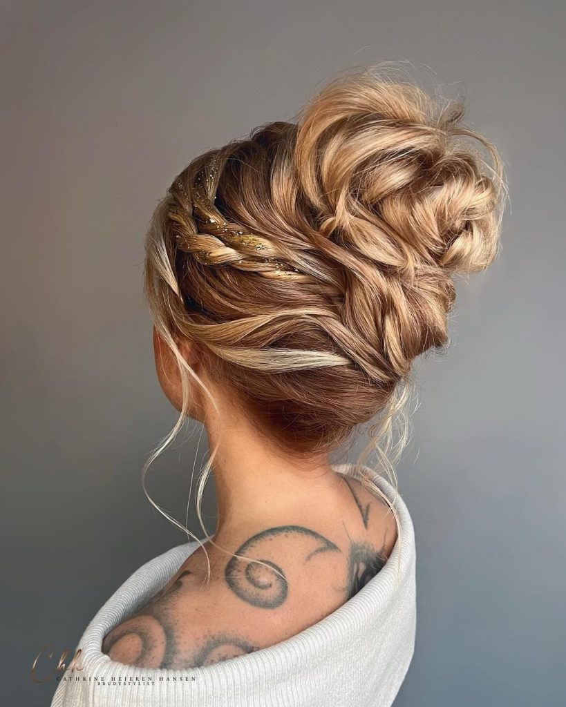 The Braided Elegance Updo