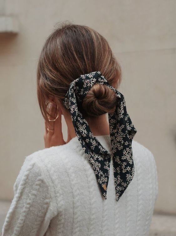 The Bun Scarf Wrap