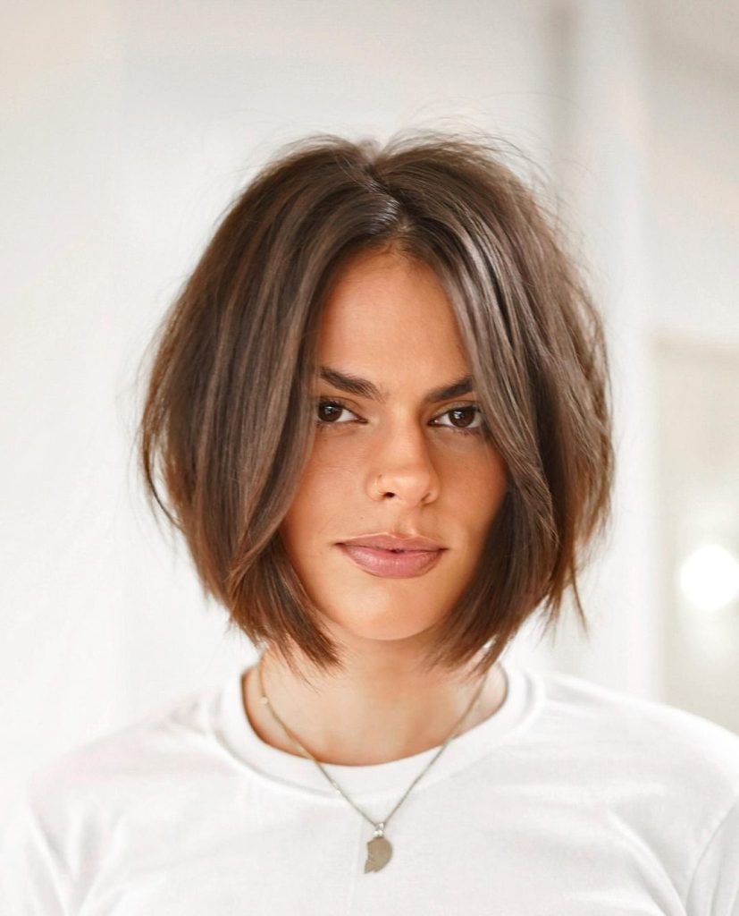 The Chic Brunette Bob