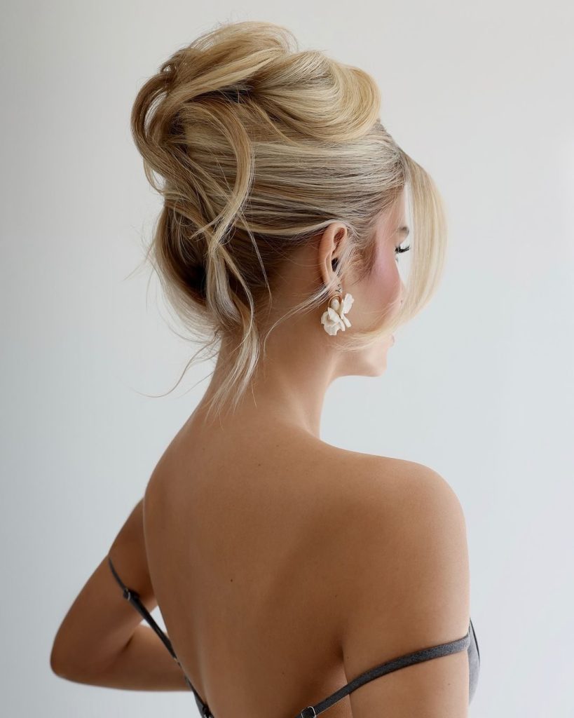 The Elegant Updo with Texture
