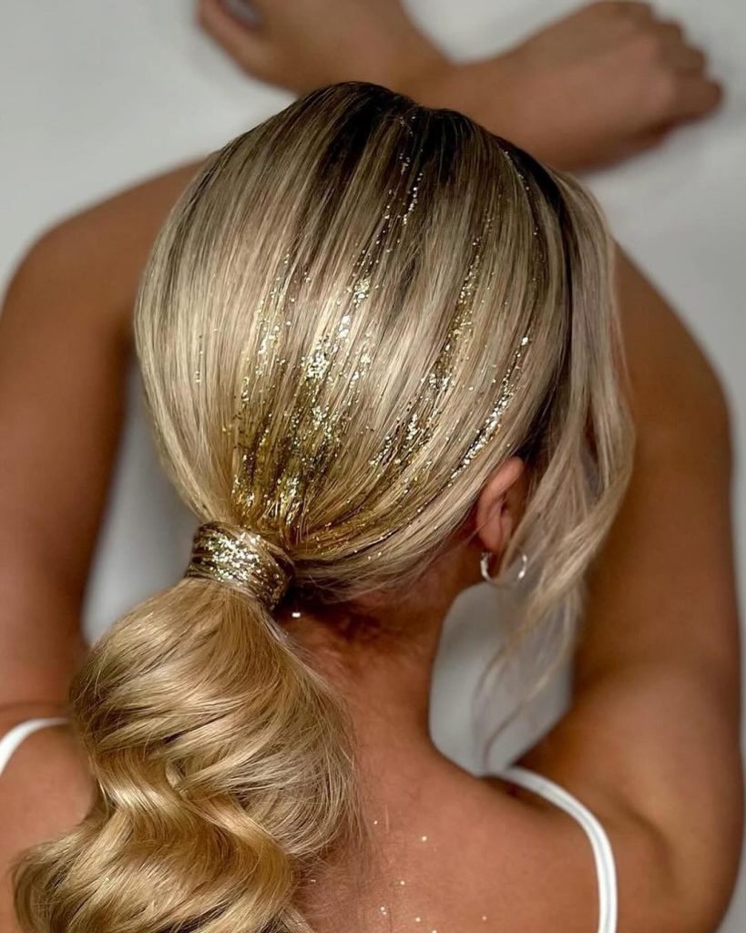 The Glittering Ponytail