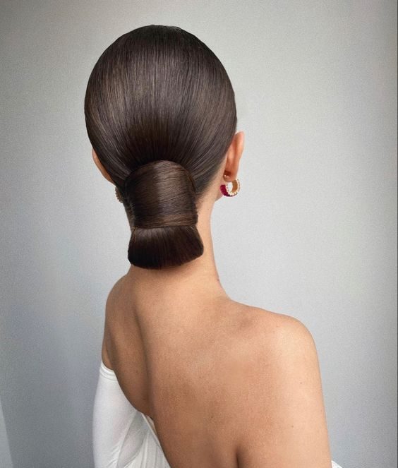 The Sculpted Low Bun