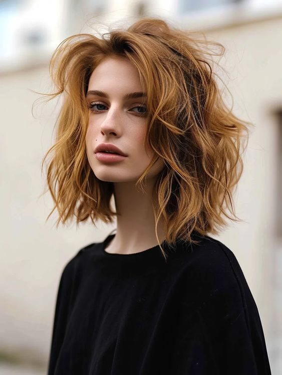 The Tousled Topaz Tresses