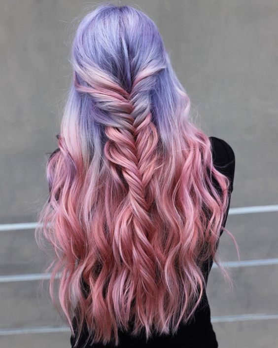 Twilight Tresses with Braided Accents