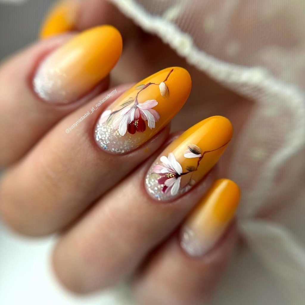 Warm Yellow Ombre