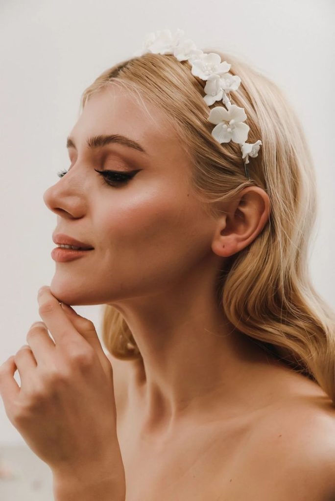 Whimsical Blooms Delicate Floral Crown